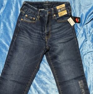 Aeropostale Women's Dark Blue Curvy Jegging Jeans